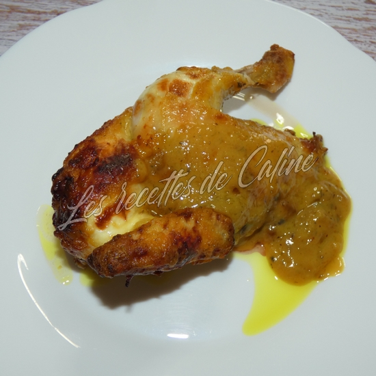 Coquelet à la moutarde et au miel à l’air fryer11