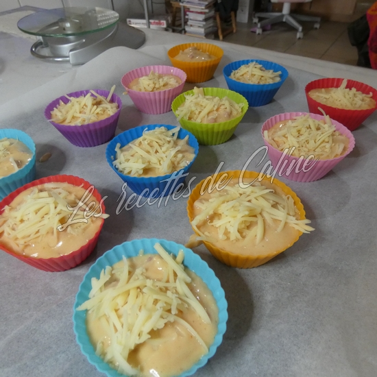 Mini cakes aux carottes et lardons18