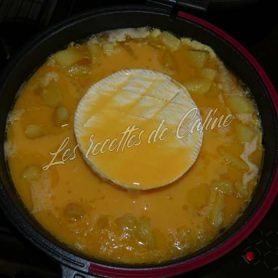 Omelette au coeur de camembert coulant10