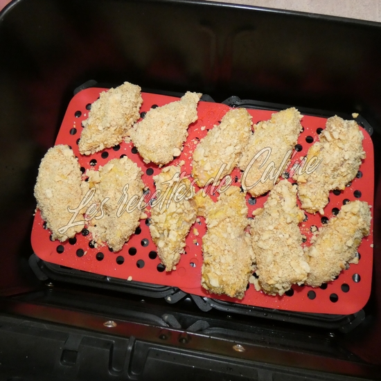 Ailes de poulet panées à l'air fryer10