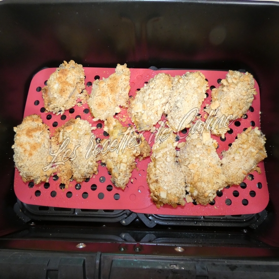 Ailes de poulet panées à l'air fryer11