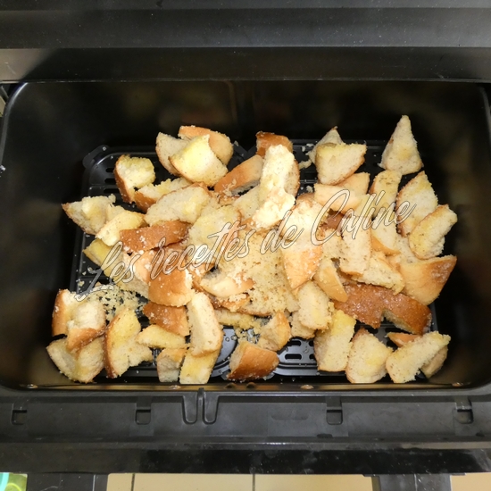 Petits croutons croustillants à l’air fryer08