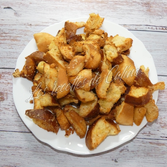 Petits croutons croustillants à l’air fryer09