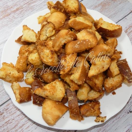 Petits croutons croustillants à l’air fryer10