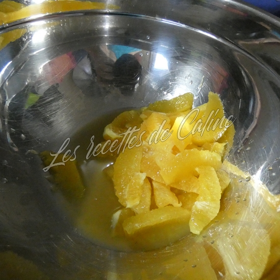 Salade de pâtes, crevettes, surimi et orange07