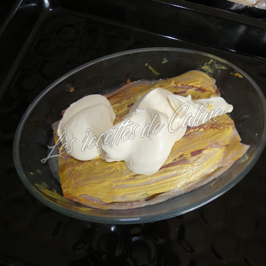 Truite à la moutarde et à la crème09