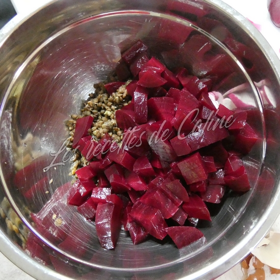 Salade de betteraves aux lentilles, radis et œufs durs05