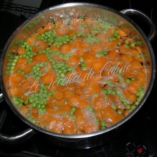 Salade de pâtes au jambon, œufs, carottes02