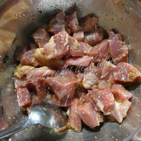 Brochettes de porc sauce au miel07