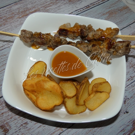 Brochettes de porc sauce au miel17