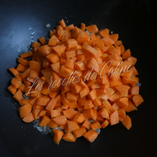 Curry de carottes et son riz05