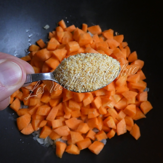 Curry de carottes et son riz06