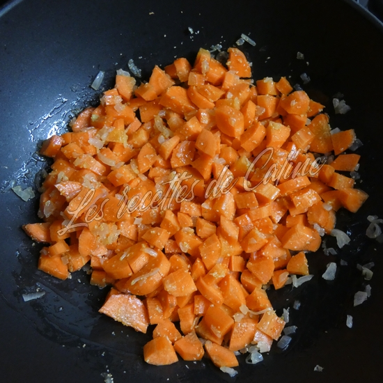 Curry de carottes et son riz07