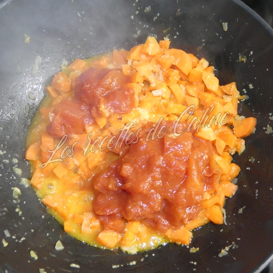 Curry de carottes et son riz11