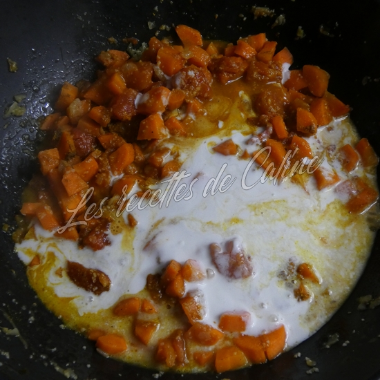 Curry de carottes et son riz14