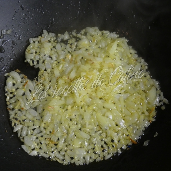 Orzo au curry et aux crevettes02