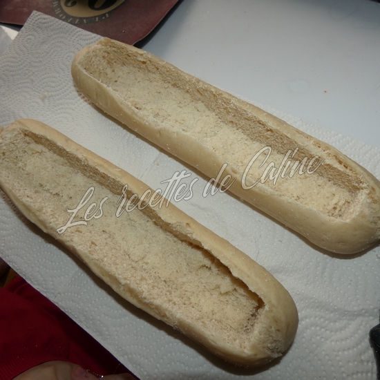 Baguette farcie au chèvre et miel01