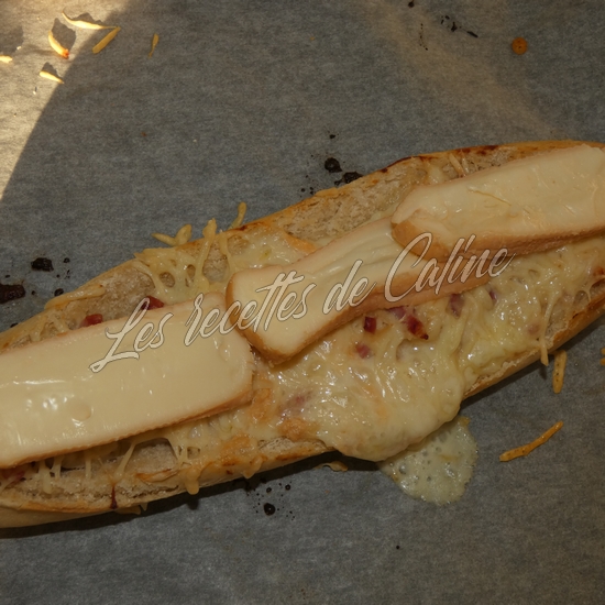 Baguette farcie au chèvre et miel13