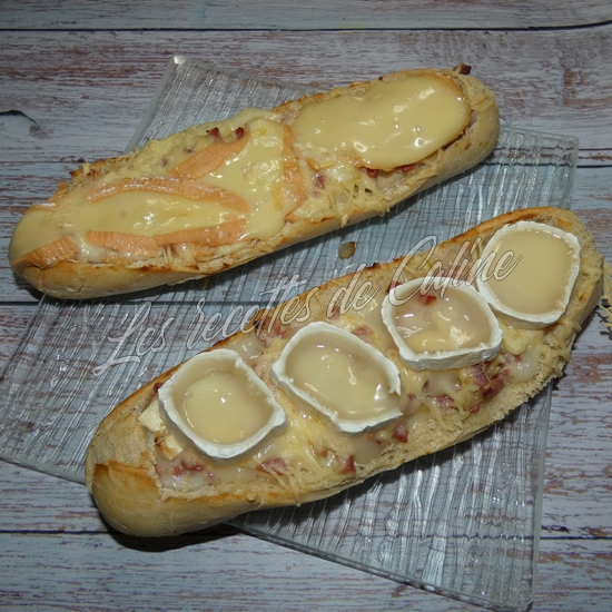 Baguette farcie au chèvre et miel15
